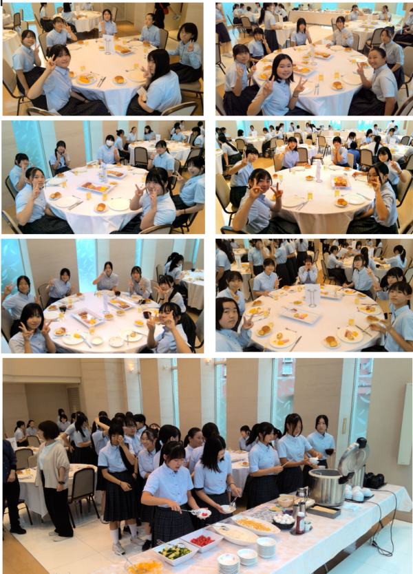 【修学旅行(5)】修学旅行２日目がスタートしました！（昨夜の劇団四季観劇・今朝の様子）