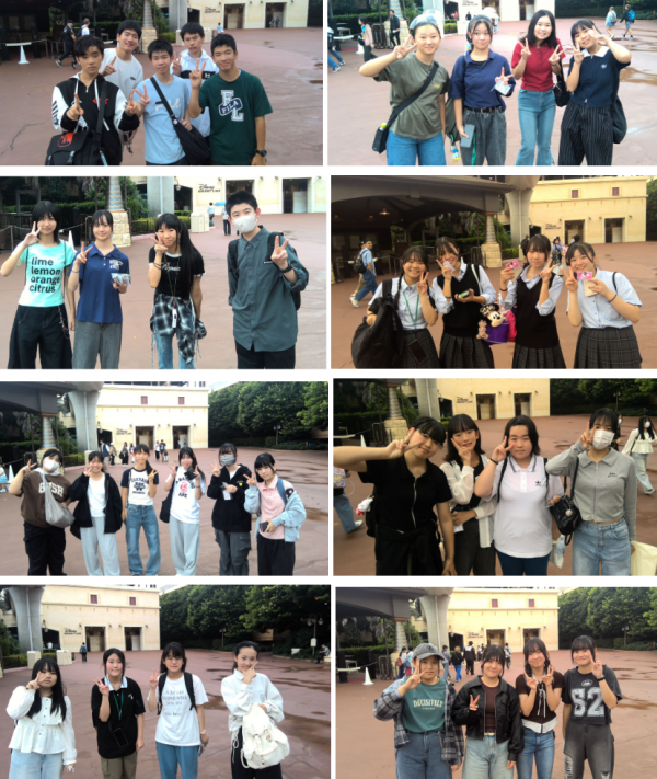 【修学旅行(7)】夢の世界へ！東京ディズニーシーを満喫中２